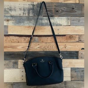 Kate Spade large crossbody bag black